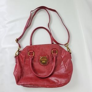 ELLIOTT LUCA Genuine Leather Red Bag EUC